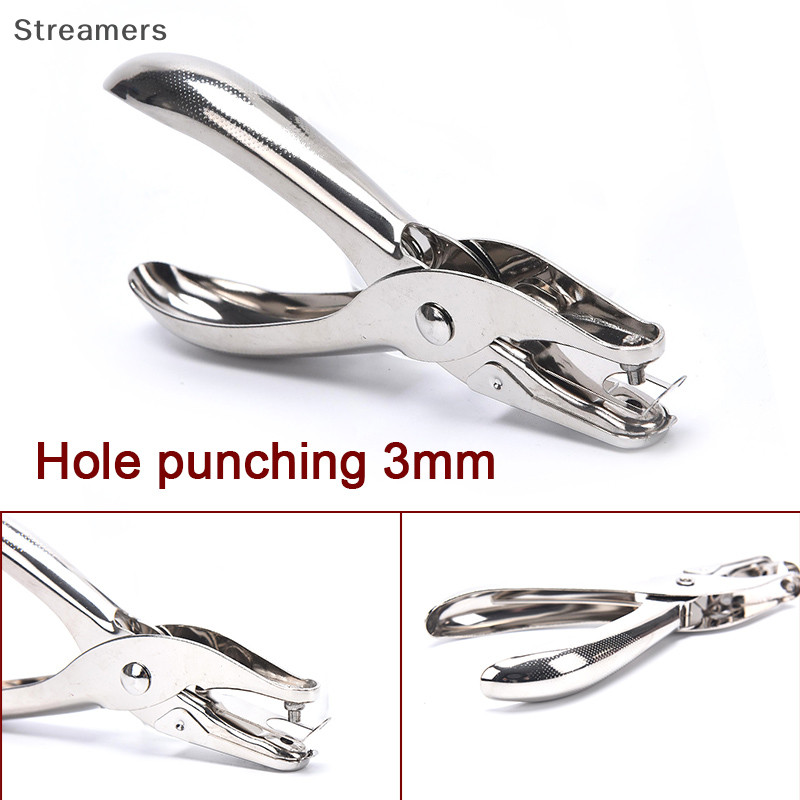 {RUA} Dụng cụ đục lỗ cầm tay một lỗ 3mm Dụng cụ thủ công mỹ nghệ DIY Mới
