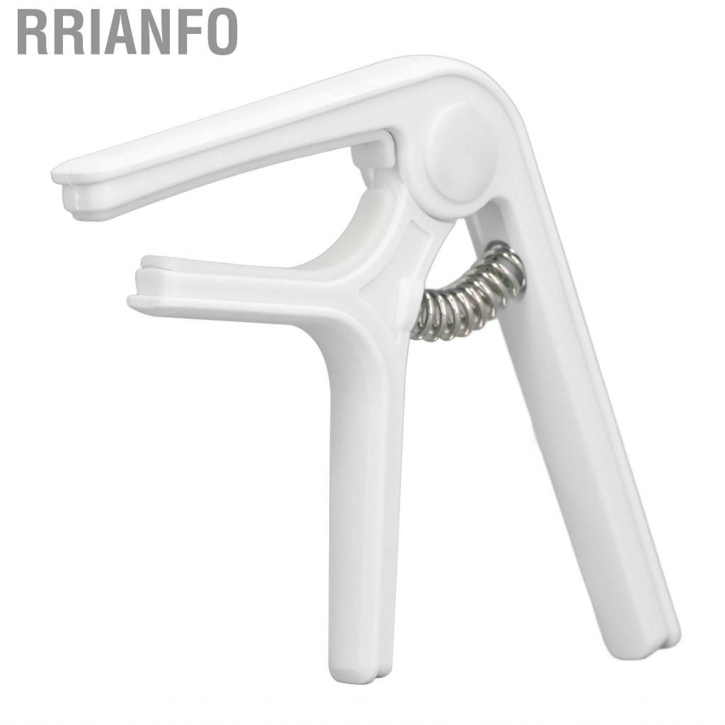 Rrianfo Acoustic Guitar Capo  Even Pressure Easy Operation for Practice