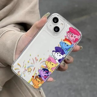 Ốp Điện Thoại Di Động Hoạt Hình My Little Pony Cho IPhone 11 15 14 13 Pro Max 12 / 8se 7 Plus XS Chất Liệu Silicon Chống Thấm Nước Và Chống Sốc Vỏ Mới