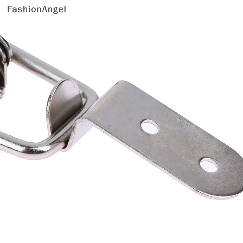 Fashionangel 90 Độ Khóa Miệng Vịt Móc Khóa Thép Không Gỉ Lò Xo Vẽ Chuyển Đổi Chốt TH