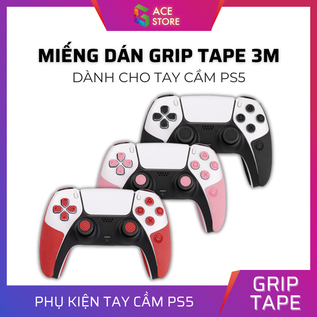 Miếng dán Grip Tape cho tay cầm PS5 DualSense