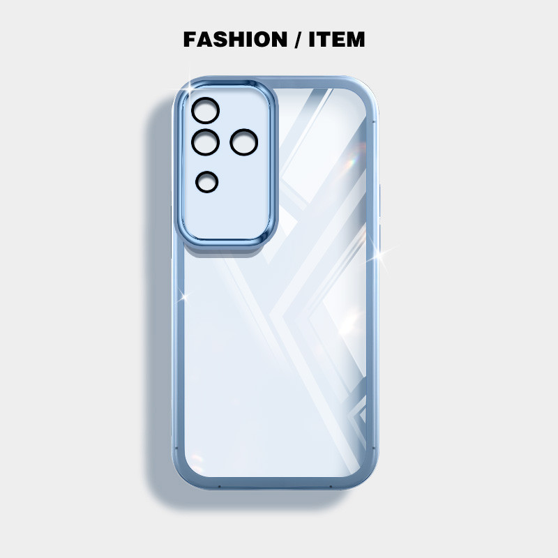 Ốp điện thoại trong suốt màu siêu mỏng YBD cho Vivo Y200 V40 Lite Y39 V40 Pro V30 Pro V30E V40E V50 Lite Vỏ mềm silicon trong suốt thời trang nữ tính