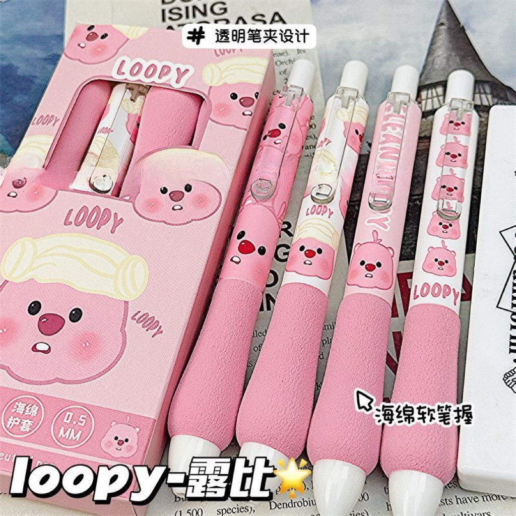 Ruby LOOPY Sponge Fat Pen Ins Press Pen Cao Cấp Và Dễ Thương Sinh Viên ...
