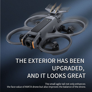 Dành cho DJI Avata2 Cool Snap on Sports Tail Traversing Drone Phụ kiện nhẹ