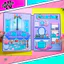 ĐỒ CHƠI NGÔI NHÀ BÚP BÊ GIẤY CẮT THỦ CÔNG DIY - TOCA LIFE WORLD - MẪU TA037 đồ chơi bé gái squishy giấy đồ chơi giấy