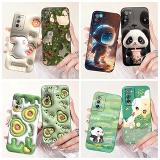Dành Cho Samsung Galaxy Note 20 5G Vỏ Silicon Vỏ Bơ Dễ Thương Bảo Vệ Camera Vỏ Điện Thoại Mềm Cho Samsung Note20 Ốp Lưng