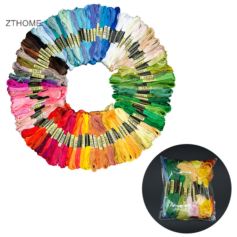 Zthome 24 / 100 / 50 Cross Cotton Thêu Ren Handmade Xiên May HOT