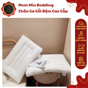 Ruột Gối Nhật Massa Siêu Thấp Giảm Đau Cổ Êm Ái Chất Liệu Thoáng Mát - MemMinBedding Luxury