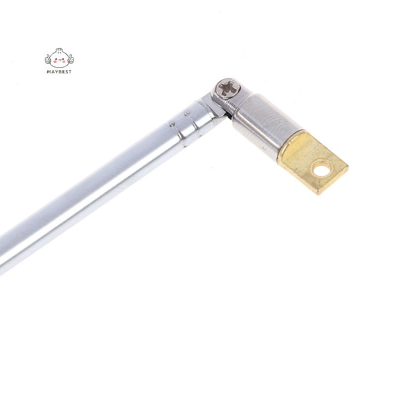Maybest 1Pc 37cm 5 Phần Thép không gỉ Kính thiên văn AM FM Radio Ăng-ten đa năng {VN}