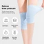 MCODECOVED 1 đôi Nẹp đầu gối, Nẹp bánh chè bằng Nylon Tay áo đầu gối thoáng khí, Tấm lót đầu gối nén thể thao nhẹ và mỏng Hỗ trợ đầu gối Bàn di chuột tập thể dục chống trượt dành cho người lớn