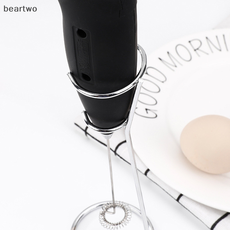 < Beartwo > Giá tạo bọt sữa Tiện ích nhà bếp Giá đánh trứng để làm quà tặng Nhà làm bánh