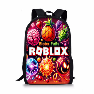 2024 Dung Tích Lớn ROBLOX Blox Fruits 17 Inch In Ba Lô Cho Trẻ Em Đi Học