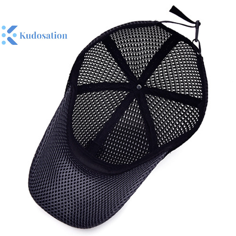 Kudosation Mùa Hè Lưới Bóng Chày Cho Nam Có Thể Điều Chỉnh Mũ Thoáng Khí Nhanh Khô Chạy Mũ Bóng Chày Cho Nam Nữ Thể Thao Ngoài Trời