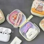 Ví đựng tiền xu SHUPUN Capybara, Hộp lưu trữ Mini họa tiết hoạt hình, Túi đựng chìa khóa chống nước di động