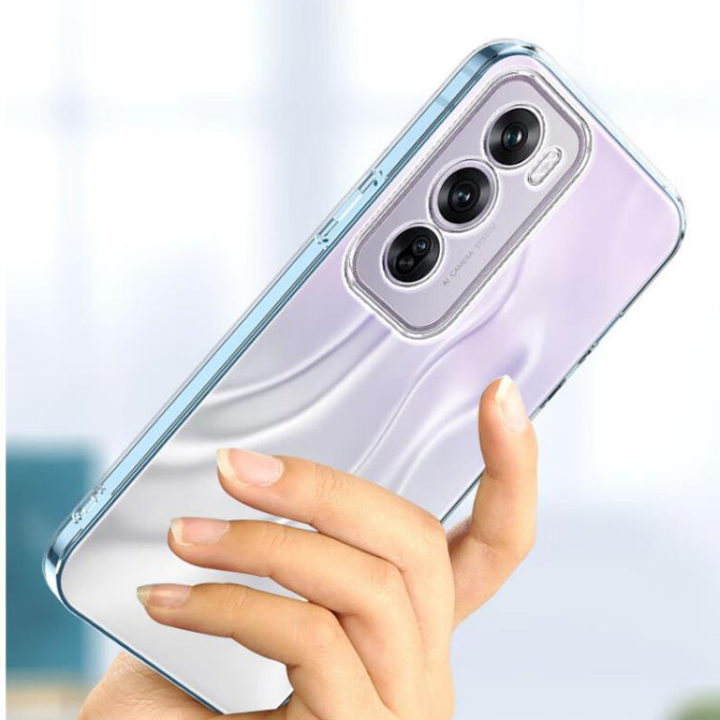 Dành Cho OPPO Reno 12 11 10 Pro Reno 11F A79 A60 A18 A38 A98 Ốp Lưng Đơn Giản Mỏng Mềm TPU Trong Suốt Ốp Lưng Điện Thoại Trong Suốt