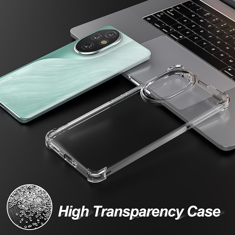 Dành Cho Honor 200 / 200 Pro 5G Mềm Chống Sốc Pha Lê Gel Trong Suốt TPU Chống Sốc