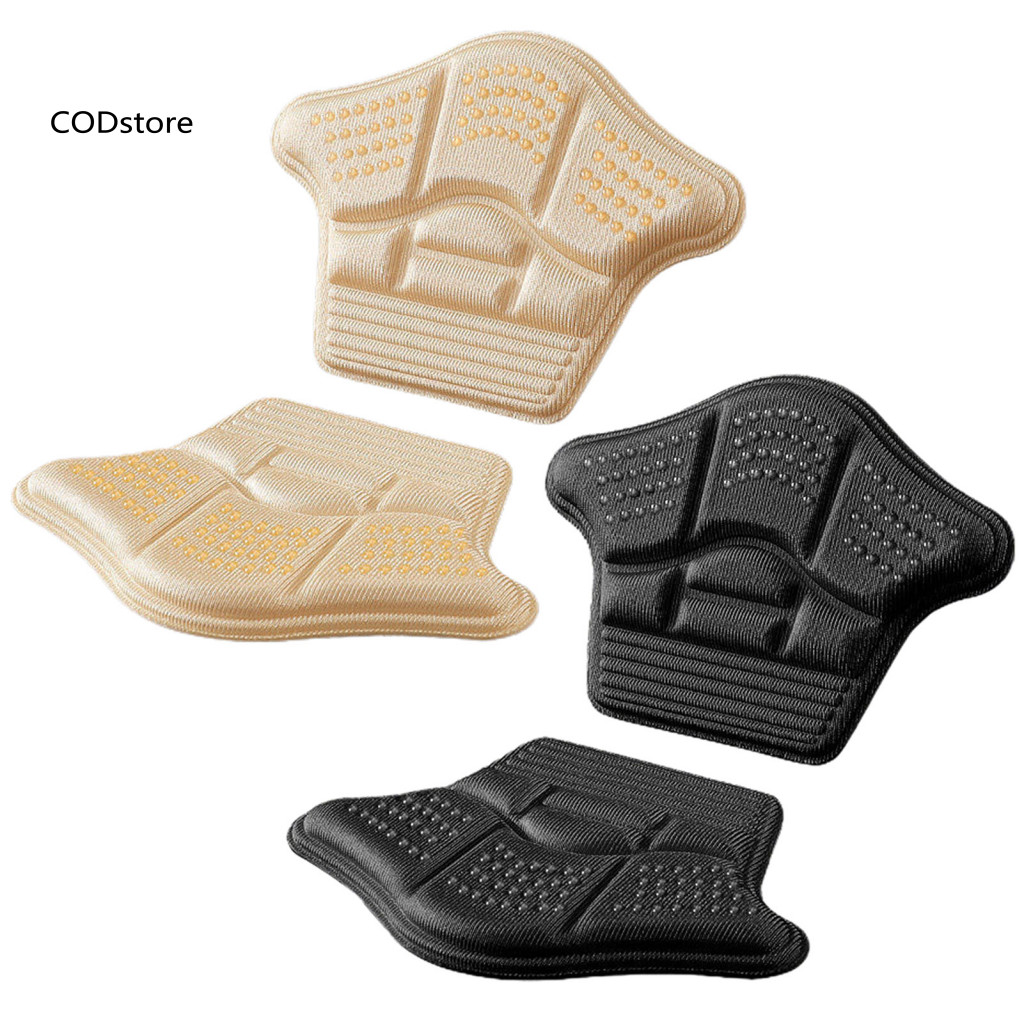 Kdc 1 Cặp Miếng Dán Gót Chân Có Thể Tự Dính Chống Gót Thả Không Dính Dư Lượng Thu Nhỏ Kích Thước Giày Gót Chống Mài Đệm Miếng Lót Mặc Hàng Ngày