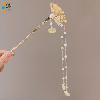 Han Quần Áo Trung Quốc Đũa Tóc Có Tua Rua Mới Phong Cách Trung Hoa Sườn Xám Đũa Tóc