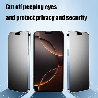 Privacy Full Cover Phim Gốm Cho iPhone 16 15 14 Plus 13 12 Mini 11 Pro Max Matte Chống Nhìn Trộm Bảo Vệ Màn Hình Không Kính