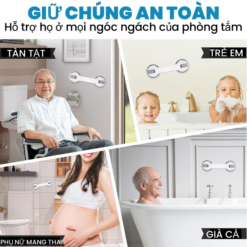 Tay nắm cửa kính cửa sổ,cửa trượt phòng tắm,tay vịn vòi hoa sen,Tay vịn an toàn cho người cao tuổi