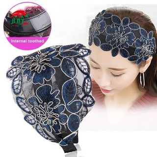 Mũ đội đầu rộng vành dành cho nữ có răng chống trượt