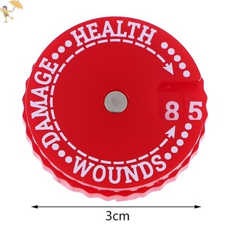 [GOU] Màu sắc sáng tạo và thiết thực Kích thước nhỏ 30MM Theo dõi vết thương tổn sức khỏe 1PC 00-99 Life Tracker VN