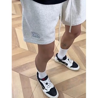 Quần short nam GKSSS Mỹ màu trơn đơn giản dáng rộng giản dị phong cách trung tính quần short thể thao