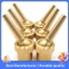 6 Cái 1 / 2inch DN15 Vòi Phun Nước Bằng Đồng Có Thể Điều Chỉnh Hướng Phun Nước Phản Lực Đầu Cho Cảnh Quan Sử Dụng