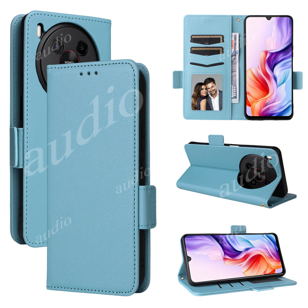 Nubia V80 Max 4G Nubia V70 Max 4G Vỏ Lật Giá Đỡ Điện Thoại Đứng Dành Cho ZTE Blade V70 Max V70Max BladeV70 Max 4G 2025 Ốp Lưng Thẻ Ví Da PU Ốp Lưng Cho ZTE Nubia V70 Max V70Max 4G