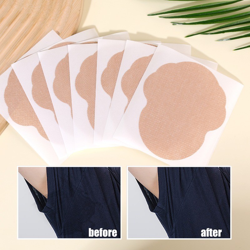 10 Miếng Lót Mồ Hôi Nách Dùng Một Lần - Miếng Dán Hút Mồ Hôi Nách - Đồ Dùng Chăm Sóc Cơ Thể - Tự Dính, Thoải Mái, Vô Hình, Thông Gió - Dành Cho Nam Và Nữ