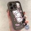 Ốp Mềm Hello Kitty Dễ Thương Cho OPPO Reno 7 7Z 6 6Z 5 Pro Lite 5Z 5K 5F 4F 3 2 2Z 2F 5G 4G Vỏ Mờ Bảo Vệ Ống Kính Mèo Hoạt Hình Vỏ Điện Thoại Chống Sốc