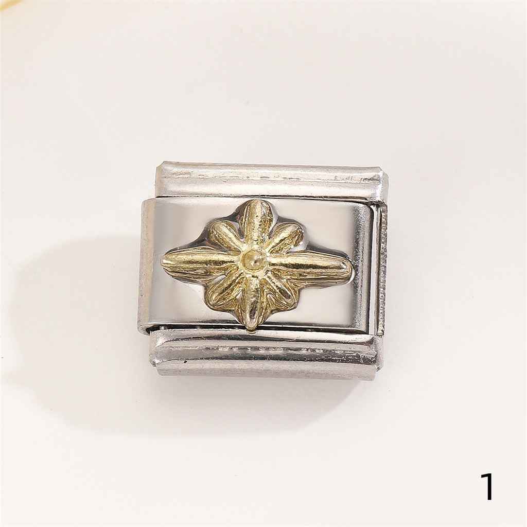 Tình Yêu Nhện Zircon Nơ Series Ý Vòng Tay Lắp Ráp Vòng Tay Đàn Hồi DIY Phụ Kiện Trang Sức