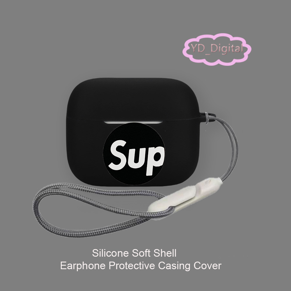 Dành Cho Oppo Enco Buds 3 Pro Vỏ Tai Nghe Silicon Mềm Vỏ Tai Nghe Gấu Dễ Thương Tay Chống Sốc Bảo Vệ Tai Nghe Có Nhẫn