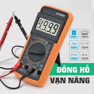 Đồng Hồ Vạn Năng Thông Minh DT, Màn Hình Kỹ Thuật Số, Đo Volt/Ampe/Điện Trở, Độ Chính Xác Cao, Chất Lượng Cao, Giá Tốt