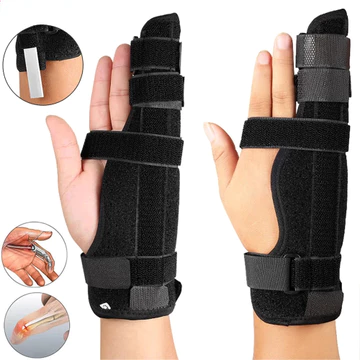 1 Ngón Tay Nẹp Tay, Nẹp Ngón Tay Màu Hồng Cho Gãy Boxer, Ngón Tay Nhỏ Đúc Kích Hoạt Ngón Tay Cố Định Máy Kéo