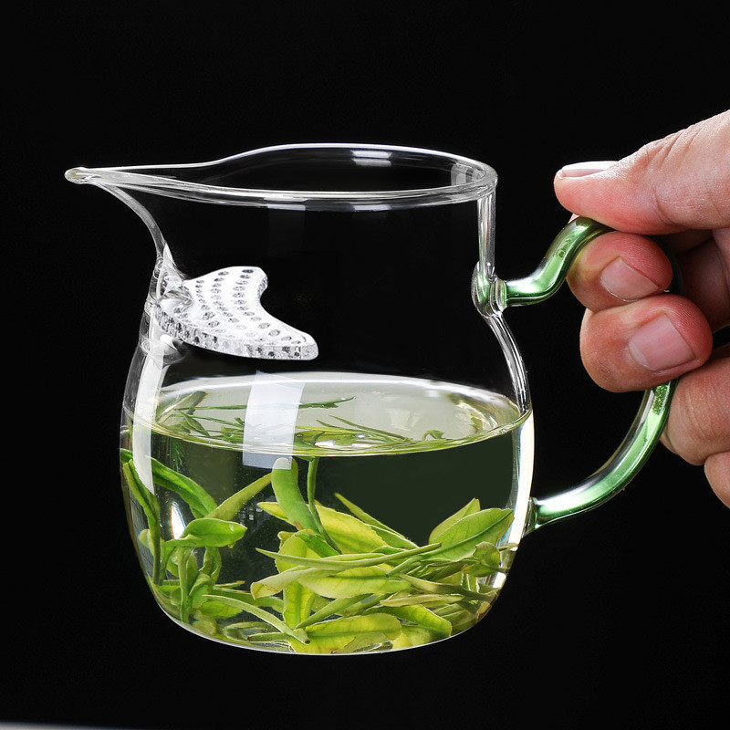 Tống chuyên trà bằng thủy tinh chịu nhiệt Borosilicate cao cấp kèm lọc