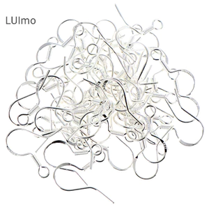 Luimo 50 Chiếc Bạc 925 DIY Bông Tai Móc Trang Sức Phụ Kiện Dây Tai SBS
