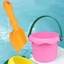 DELMER 1 Bộ Đồ Chơi Xô Đi Biển, Xẻng Di Động Đi Biển Cát Chơi Đồ Chơi, Cát Xô Hố Dụng Cụ Nhẹ ABS Xô Đi Biển Chơi Đồ Chơi Bãi Biển Cát Trò Chơi