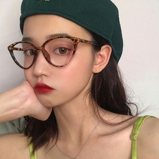 Kính Mát Mắt Mèo Hàn Quốc Kính Mát Chống Tia UV Thời Trang Bảo Vệ Bức Xạ Kính Mát Retro Cao Cấp Dành Cho Nữ Nam