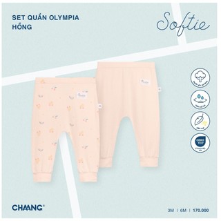 Chaang SS2024 Set 2 chiếc quần sơ sinh Olympia Chaang