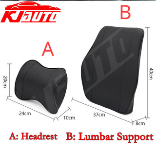 Ford Everest Cross Car Neck Tựa Đầu Gối Còn Lại Đầu Nappa Da Đệm Xe Hơi Thoáng Khí Thắt Lưng Hỗ Trợ Gối Cho Everest G1 U268 G2 U375 G3 U740 Racing ST Dòng Phụ Kiện