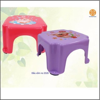 Ghế đẩu nhựa, ghế nhựa thấp, ghế nhà tắm  ,ghế ngồi uống nước  Việt Nhật 2028