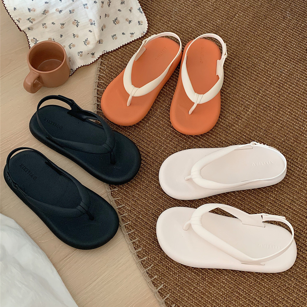 Dép xỏ ngón chống trượt bãi biển thời trang nữ Hàn Quốc mùa hè