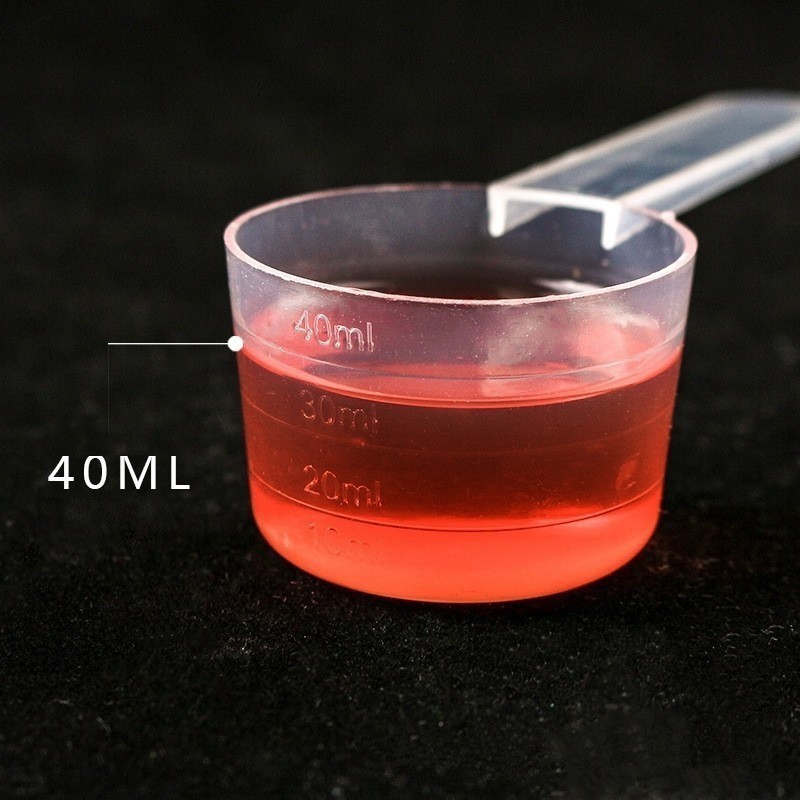 20 / 25 / 30g50 / 60ml Sữa Bột Thìa Nhựa Với ML Tốt Nghiệp Bếp Nướng Muỗng Đo