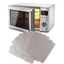 FUHUIOT 5 Tấm Mica Lò Vi Sóng, Tấm Mica Chịu Nhiệt Độ Cao 9.9X10.8cm, Sửa Chữa Cách Nhiệt Chống Cháy Đa Năng Waveguide Cover Sheet Thiết Bị Gia Dụng