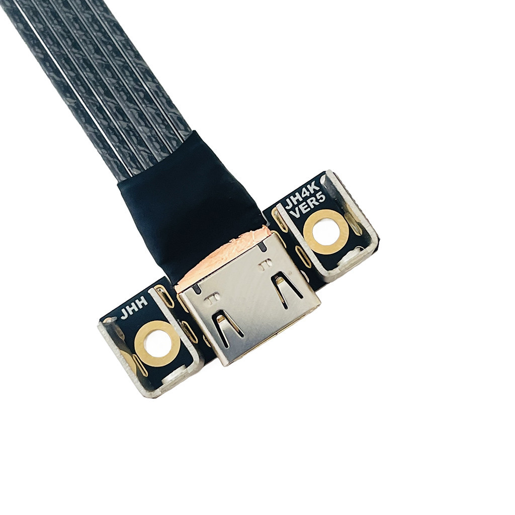 Jmt HDMI tương thích 2.1 48Gbps Cáp chuyển đổi Video tích hợp Cáp mở rộng không mất mạ bạc 4K240hz cho vỏ ITX Cáp HD