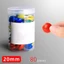 Nút nam châm DELMER, Nhãn dán tủ lạnh 20mm 30mm 40mm Nam châm bảng trắng, Vòng bền đầy màu sắc Sử dụng rộng rãi Tủ lạnh Nam châm Officemate