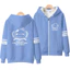 YB1 Lần Đó Tôi Được Tái Sinh Làm Áo Slime Dây Kéo Áo Hoodie Unisex Dài Tay Top Cosplay Plus Kích Thước BY1