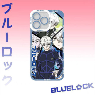 Phim Hoạt Hình Nhật Bản BLUE LOCK Nagi Seishiro Vỏ Điện Thoại Mềm Tương Thích Cho iPhone 12 11 Pro 12 13 Mini XR X XS Max 8 7 6 6S Plus Vỏ Mắt Thiên Thần Silicon Trong Suốt Chống Sốc