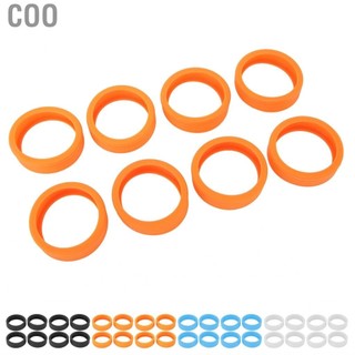 Coo Luggage Wheels Cover  Scratchproof Silicone 8pcs Suitcase for Travel